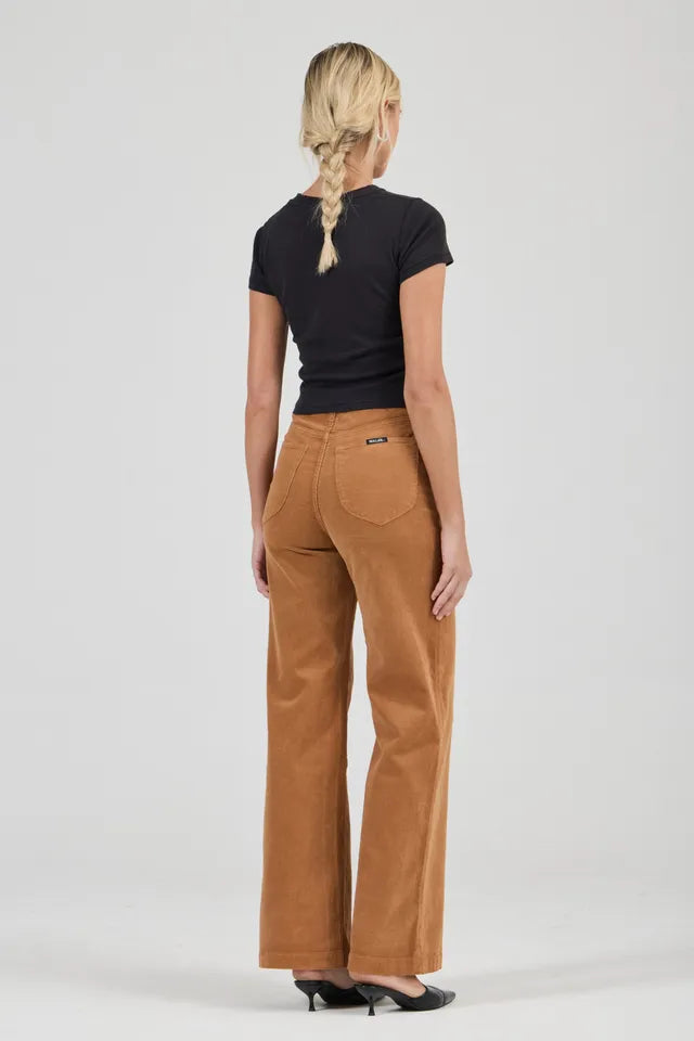 Rolla Eastcoast Flare Jean Caramel Cord