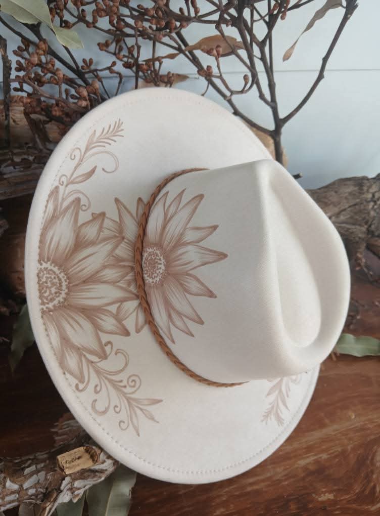 Custom White Hat