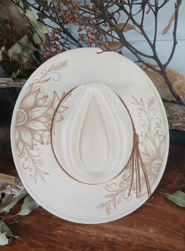 Custom White Hat