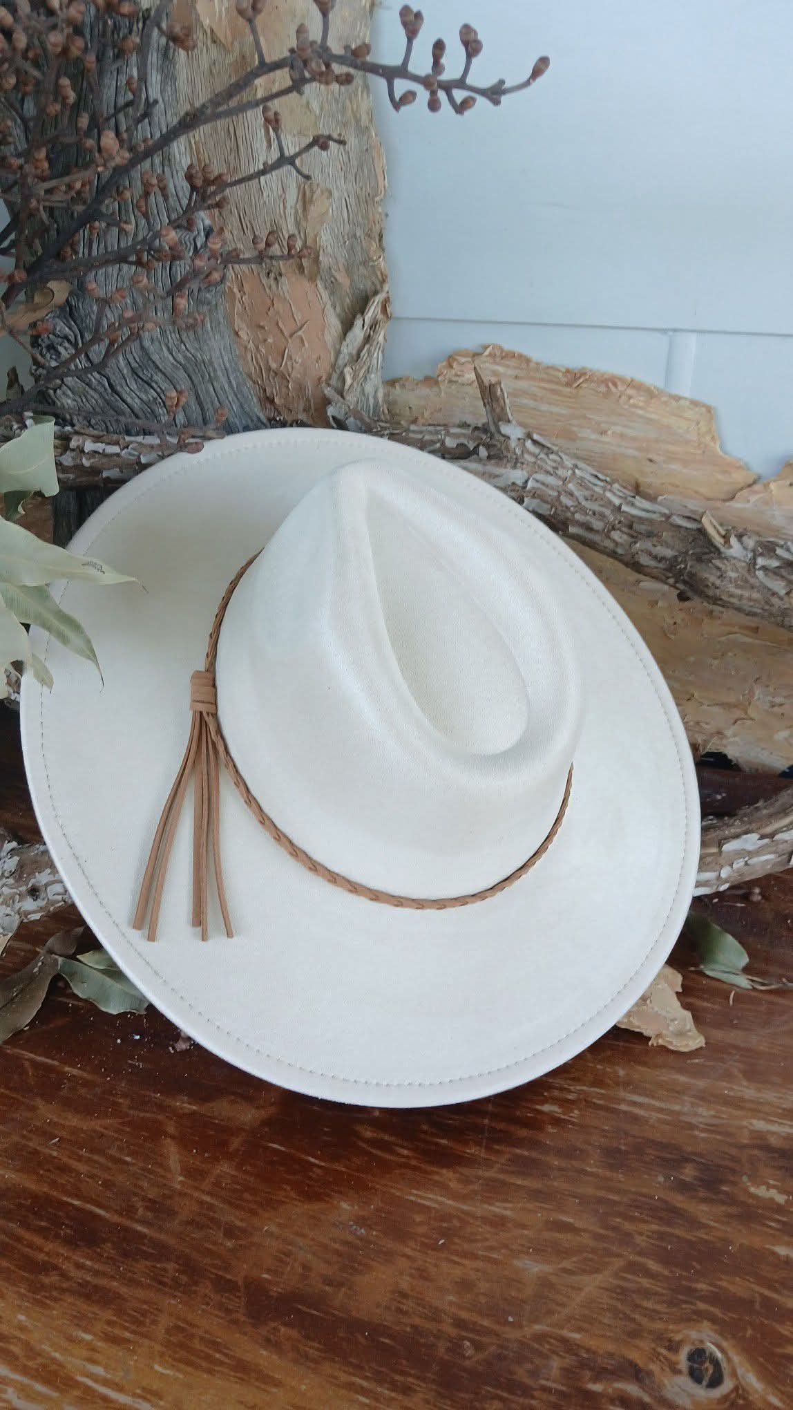 Custom White Hat