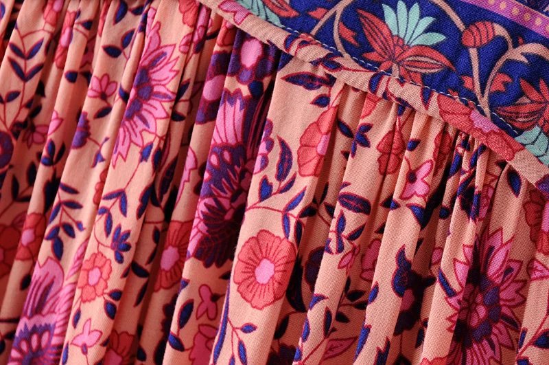 Pink Boho Gown