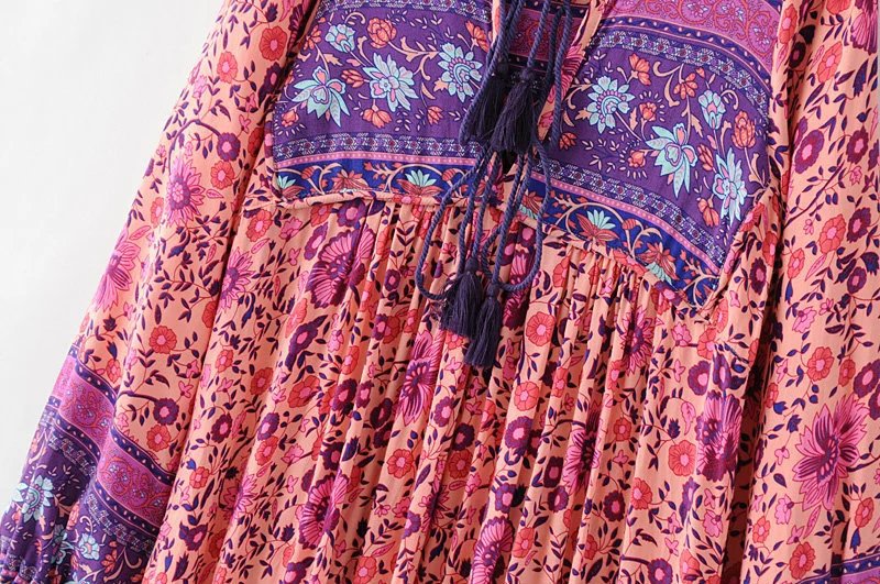 Pink Boho Gown