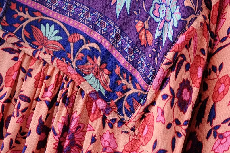 Pink Boho Gown