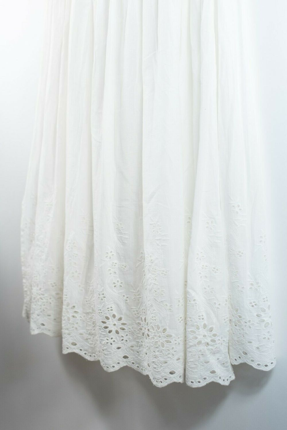 Bambi White Lace Maxi Skirt