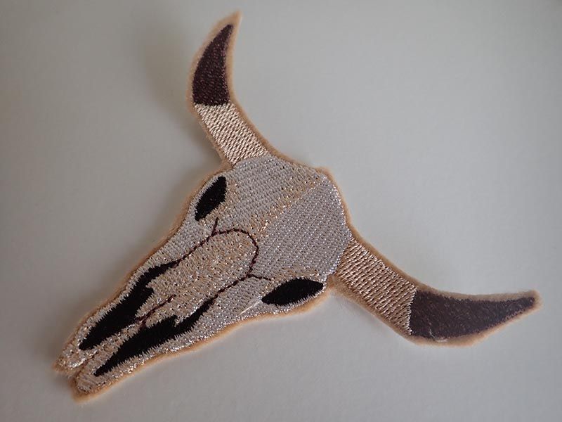 Cow Skull Patches