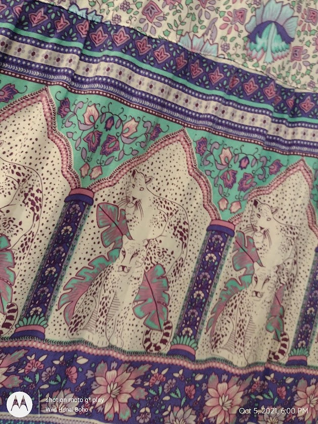 Lilac Boho Gown