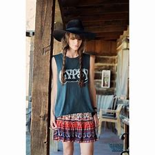 Sunset Desert Wanderer Mini skirt