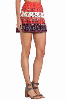 Sunset Desert Wanderer Mini skirt