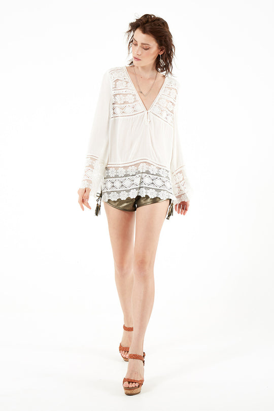 Sienna Luxe-Lace Blouse