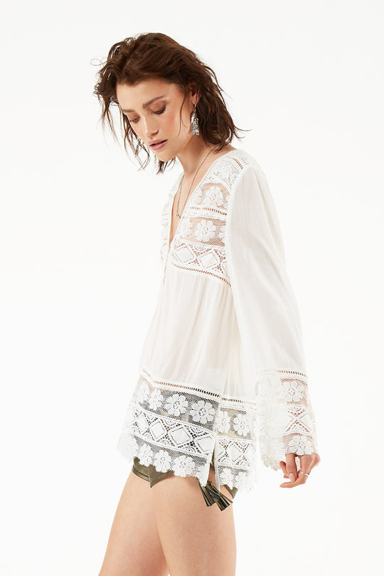 Sienna Luxe-Lace Blouse