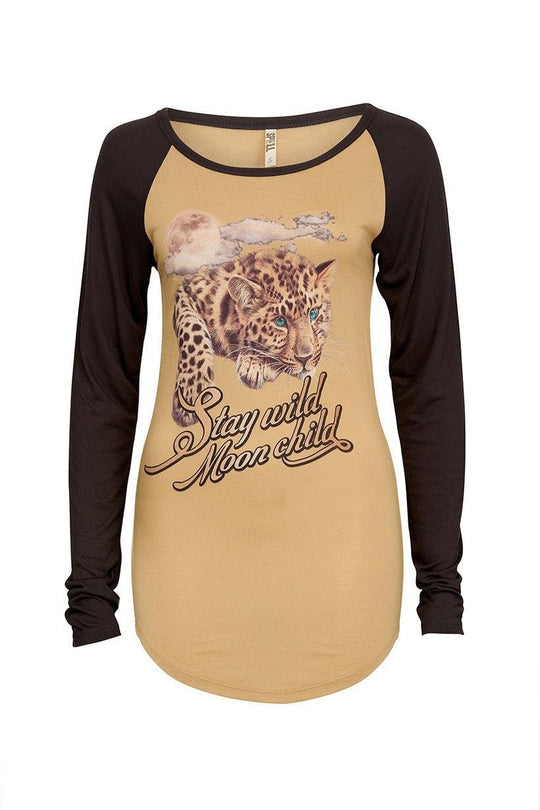 Stay Wild Moon Child Raglan