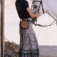 Delirium Cream Maxi Skirt