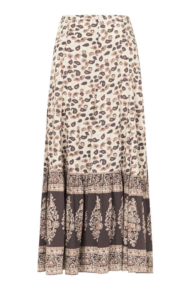 Delirium Cream Maxi Skirt