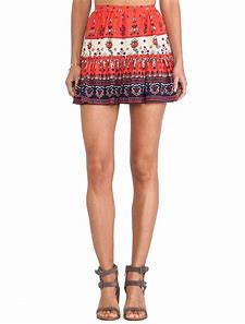 Sunset Desert Wanderer Mini skirt