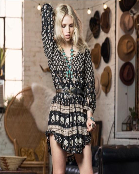 Bohemian Royal Charcoal Playdress – Wild Hunai Australia