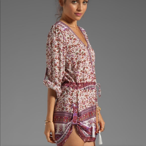 Gypsy Love Berry Romper