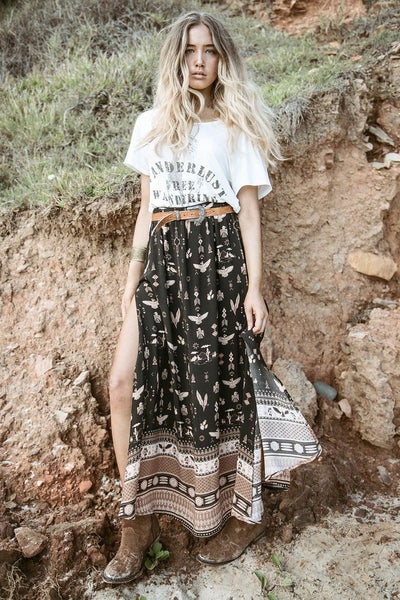 Phoenix Mustang Maxi Skirt