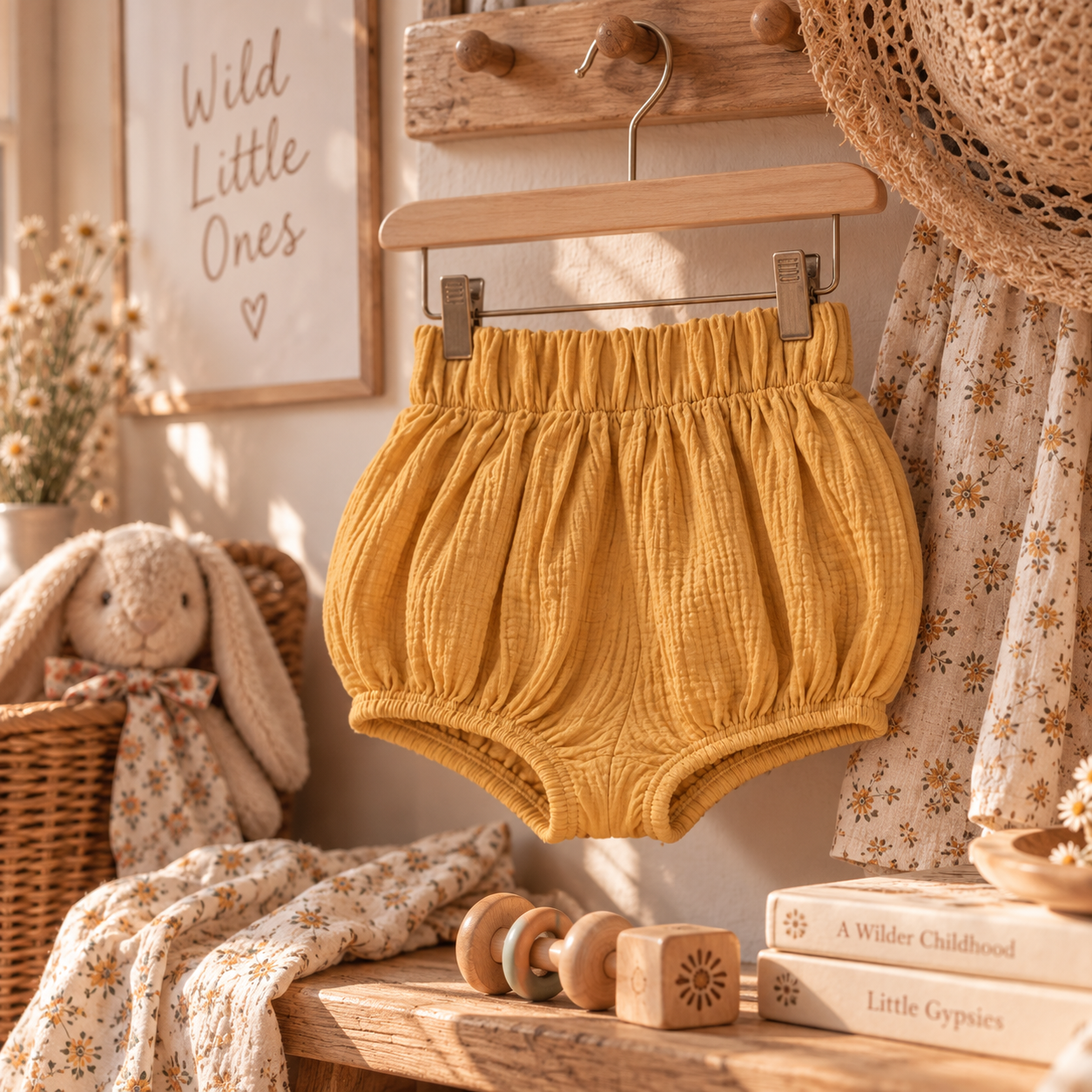 Amber Organic Cotton Shorts