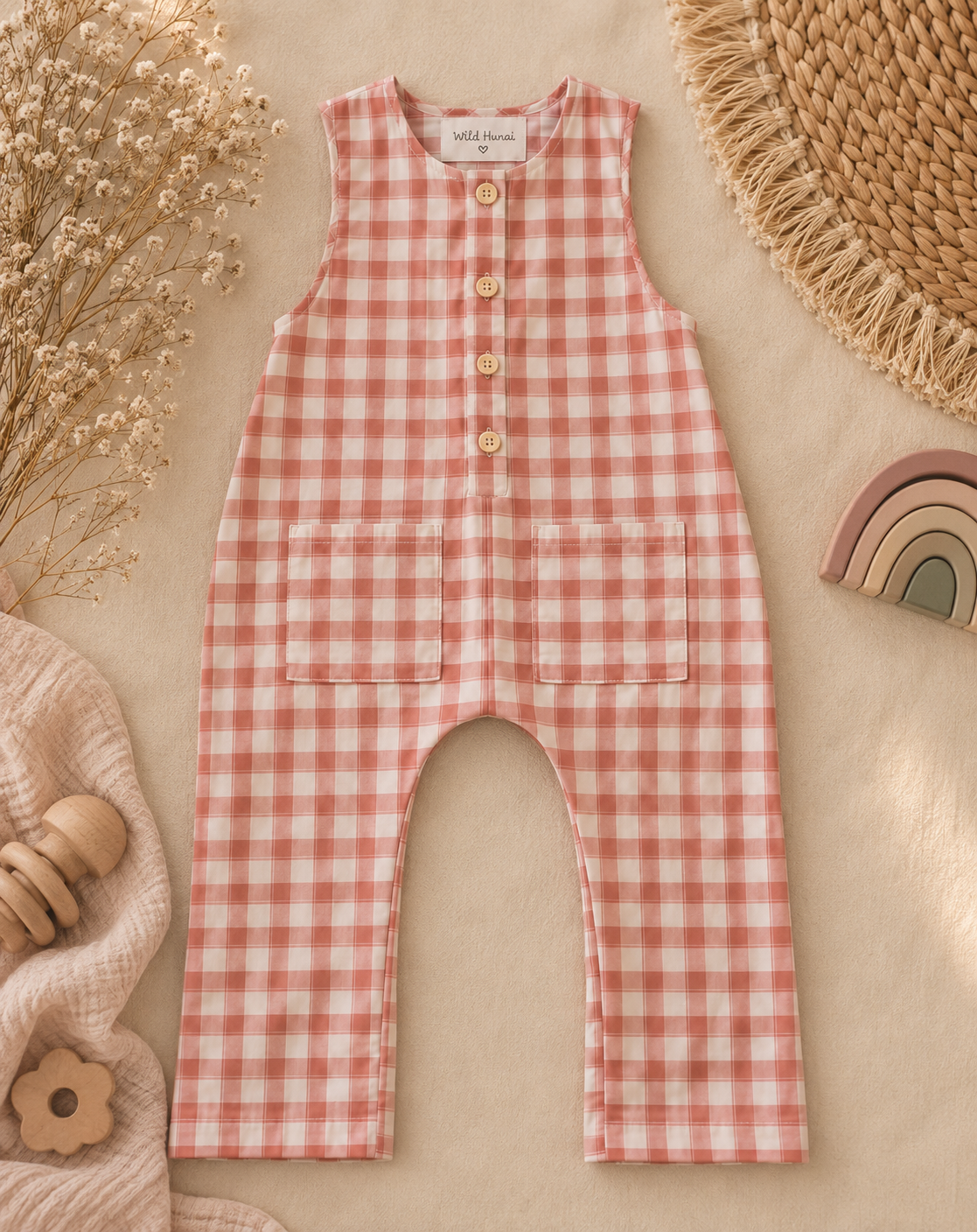 Avery Overalls Berry