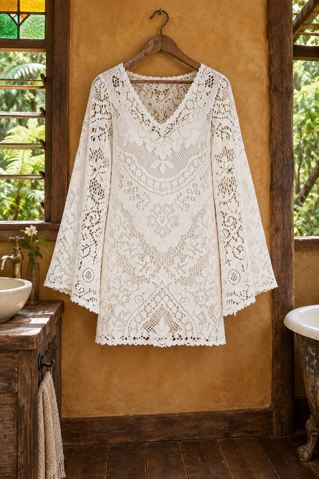 Fleetwood White Lace Mini