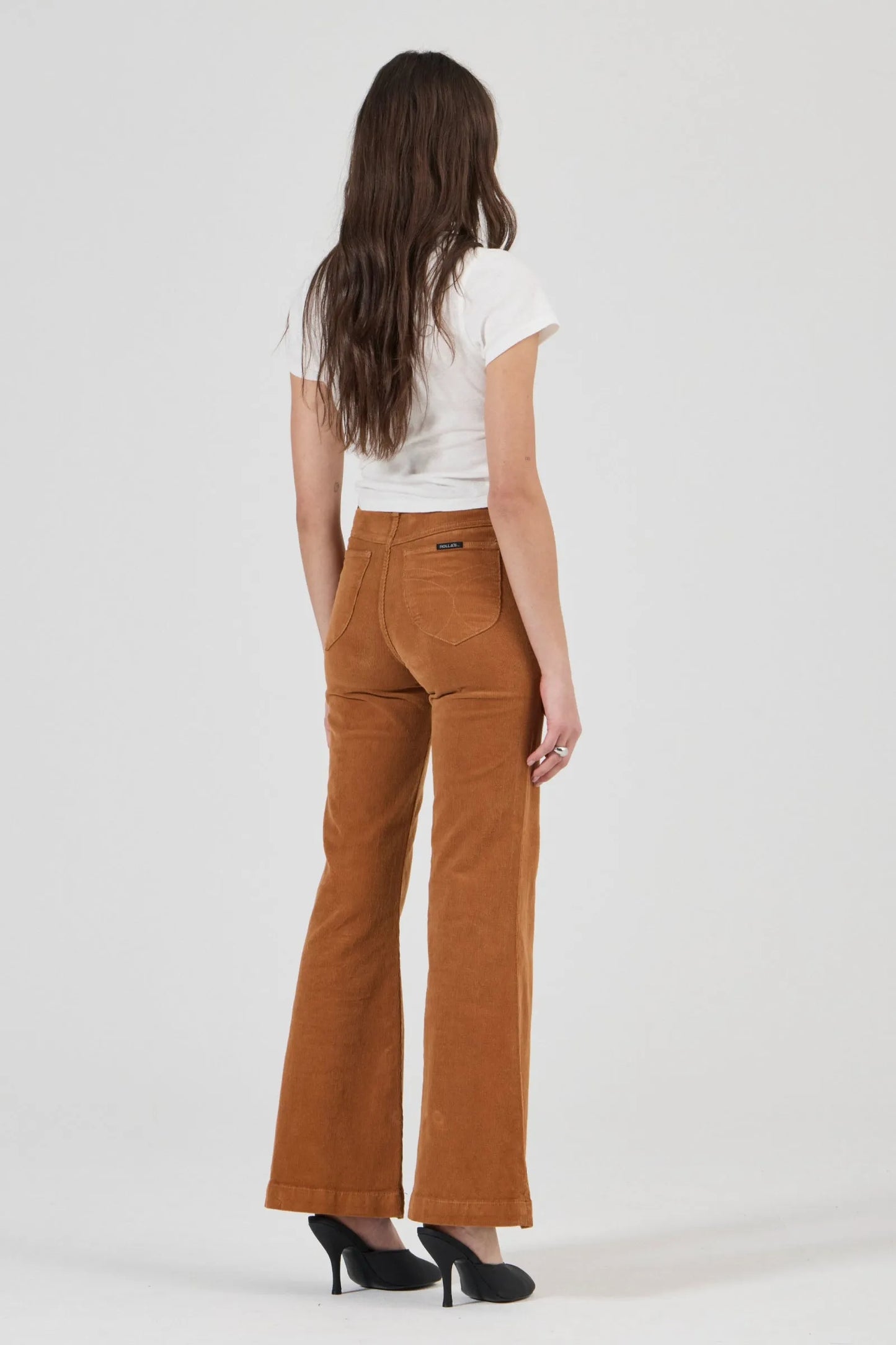 Rolla Eastcoast Flare Jean Caramel Cord
