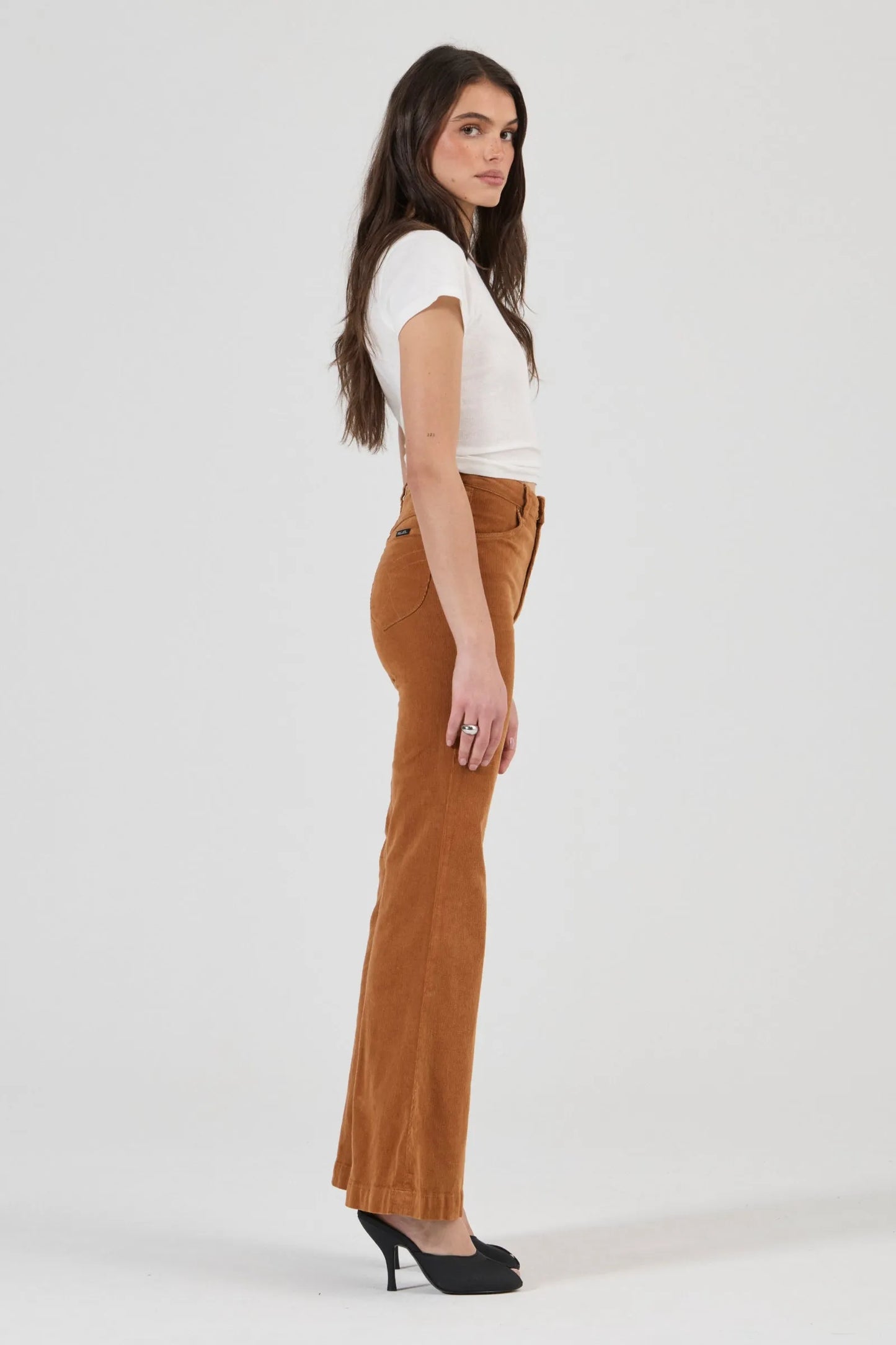 Rolla Eastcoast Flare Jean Caramel Cord