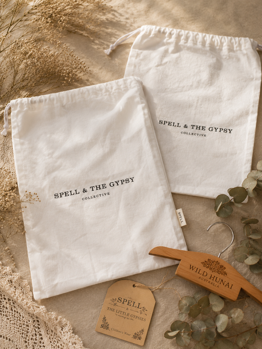 Vintage Calico Care Bags
