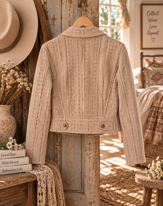 Jodi Faux Suede Jacket
