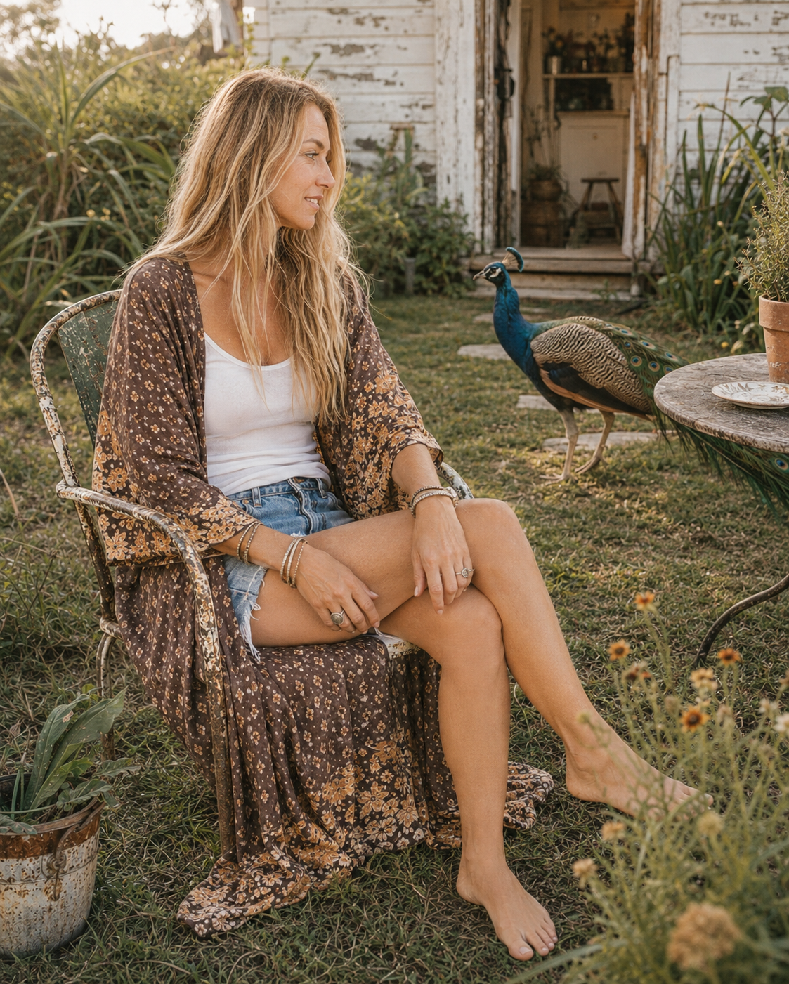 Desert Rose Duster