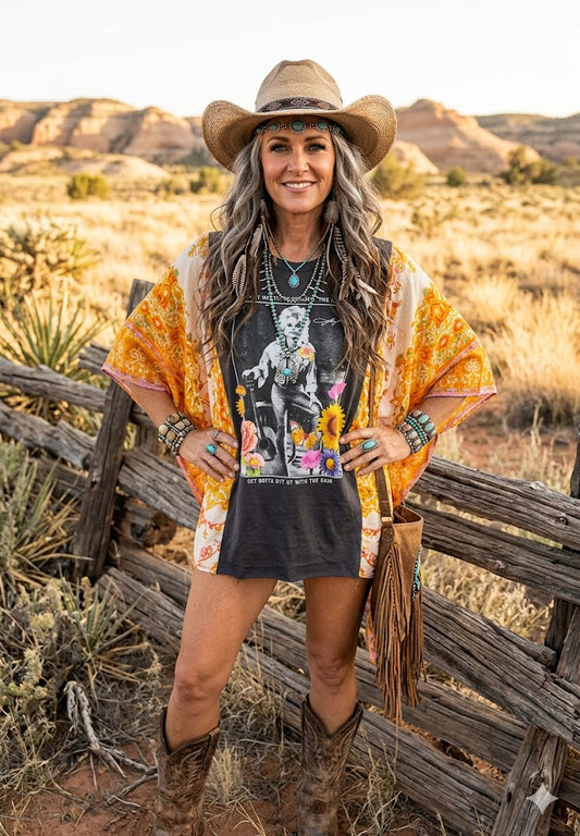 Gypsy Kimono Tee Dolly