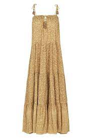 Lioness Caramel Strappy Midi Dress