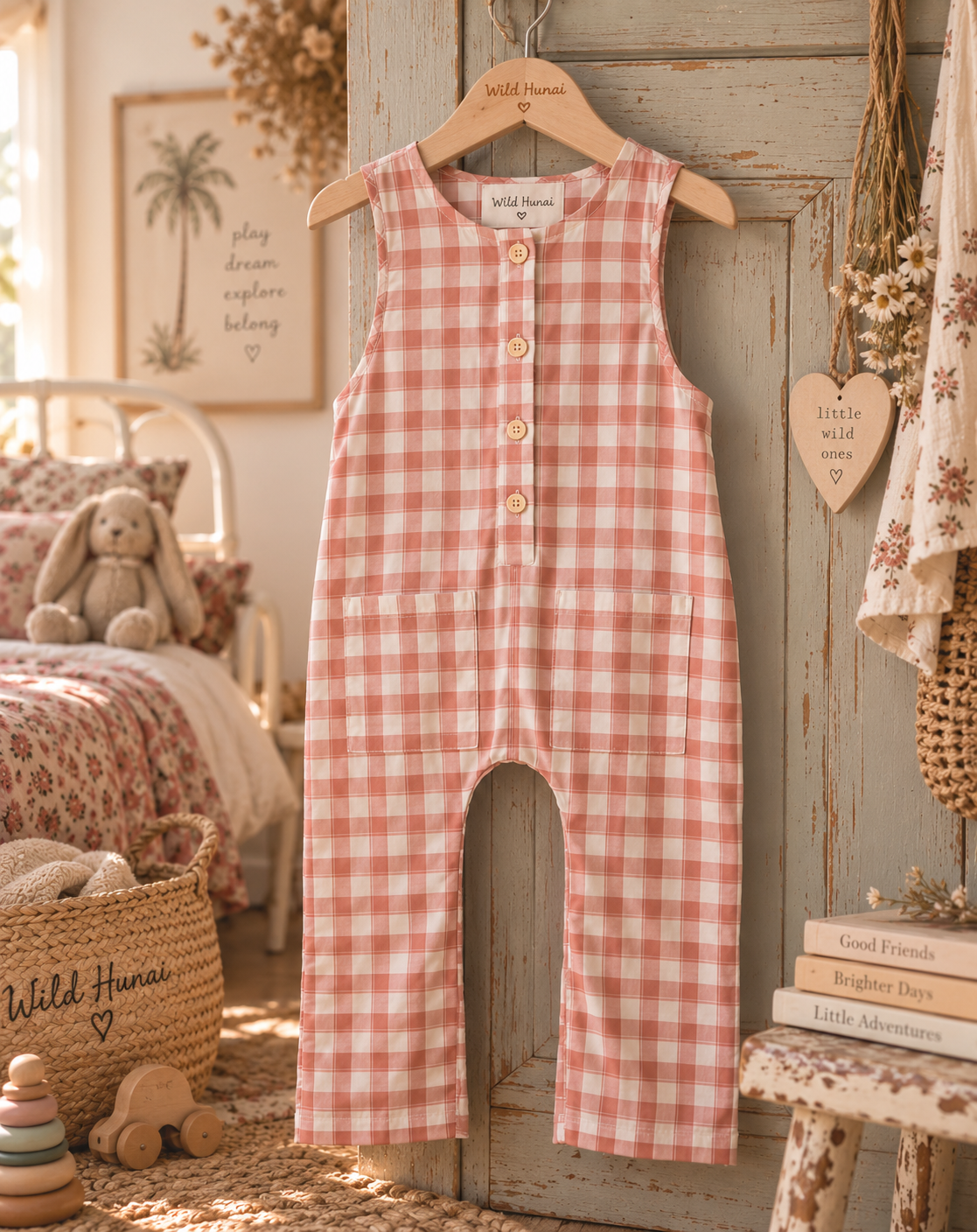 Avery Overalls Berry