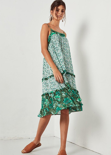 Winona Ivy Midi Gown