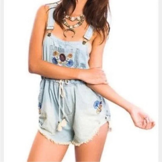Route 66 Chambray Overall