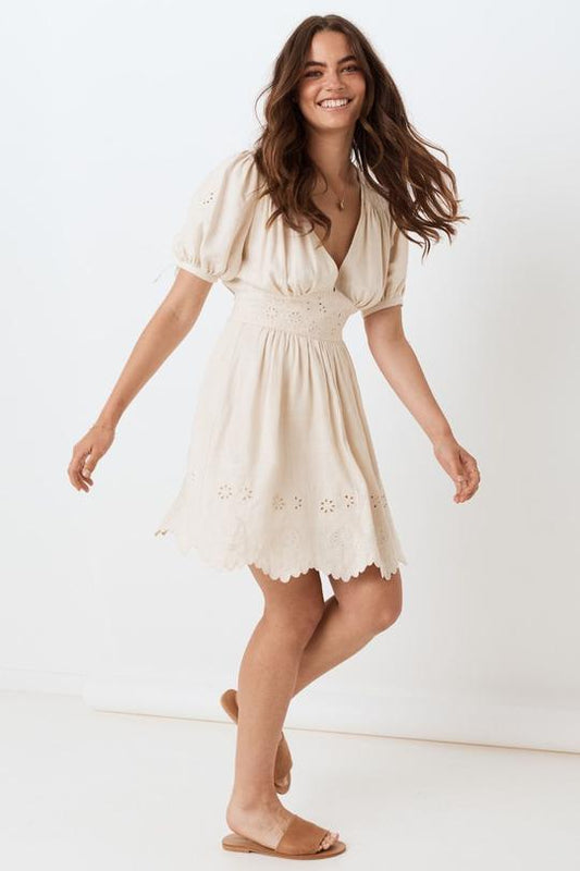Imogen Embroidered Party Dress