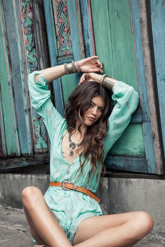 Skull Tribe Romper