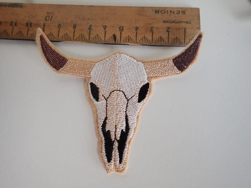 Cow Skull Patches