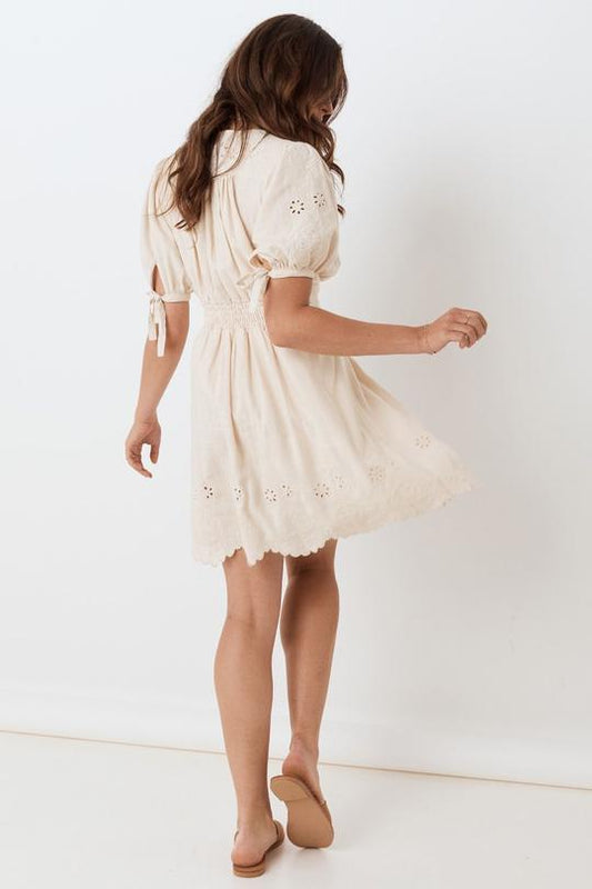 Imogen Embroidered Party Dress