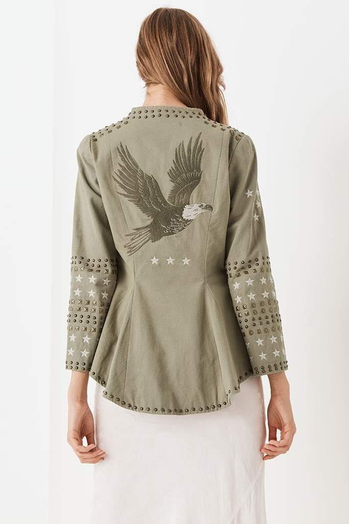 Spell & The Gypsy Eagleback store Khaki Jacket