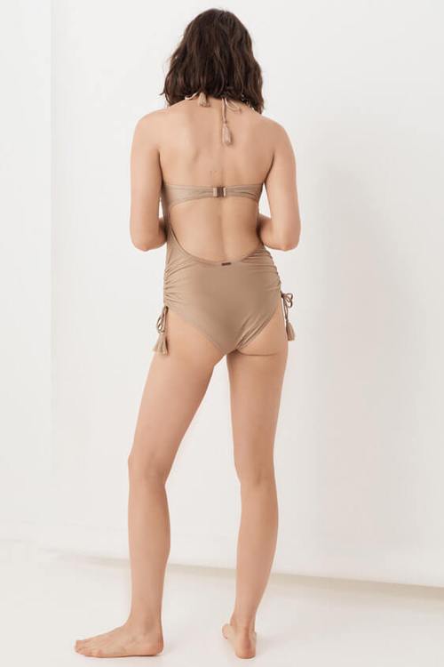 Waterfall Taupe Swimsuit