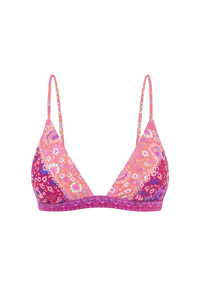 Flamingo Blossom Tri Bikini Bra