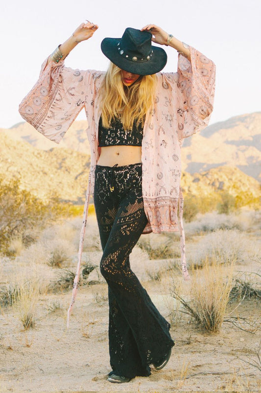 Fleetwood Black Lace Bells & Bustier