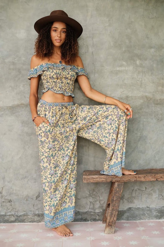 Orleans Wide Leg Pants by Mahli The Label