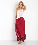Phoenix Magenta Maxi Skirt