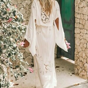 Isla Bonita White Kimono